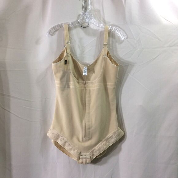 NEW SHAPERX Beige Tummy Control Shapewear Bodysuit Size 3XL New With Tags - Picture 3 of 8